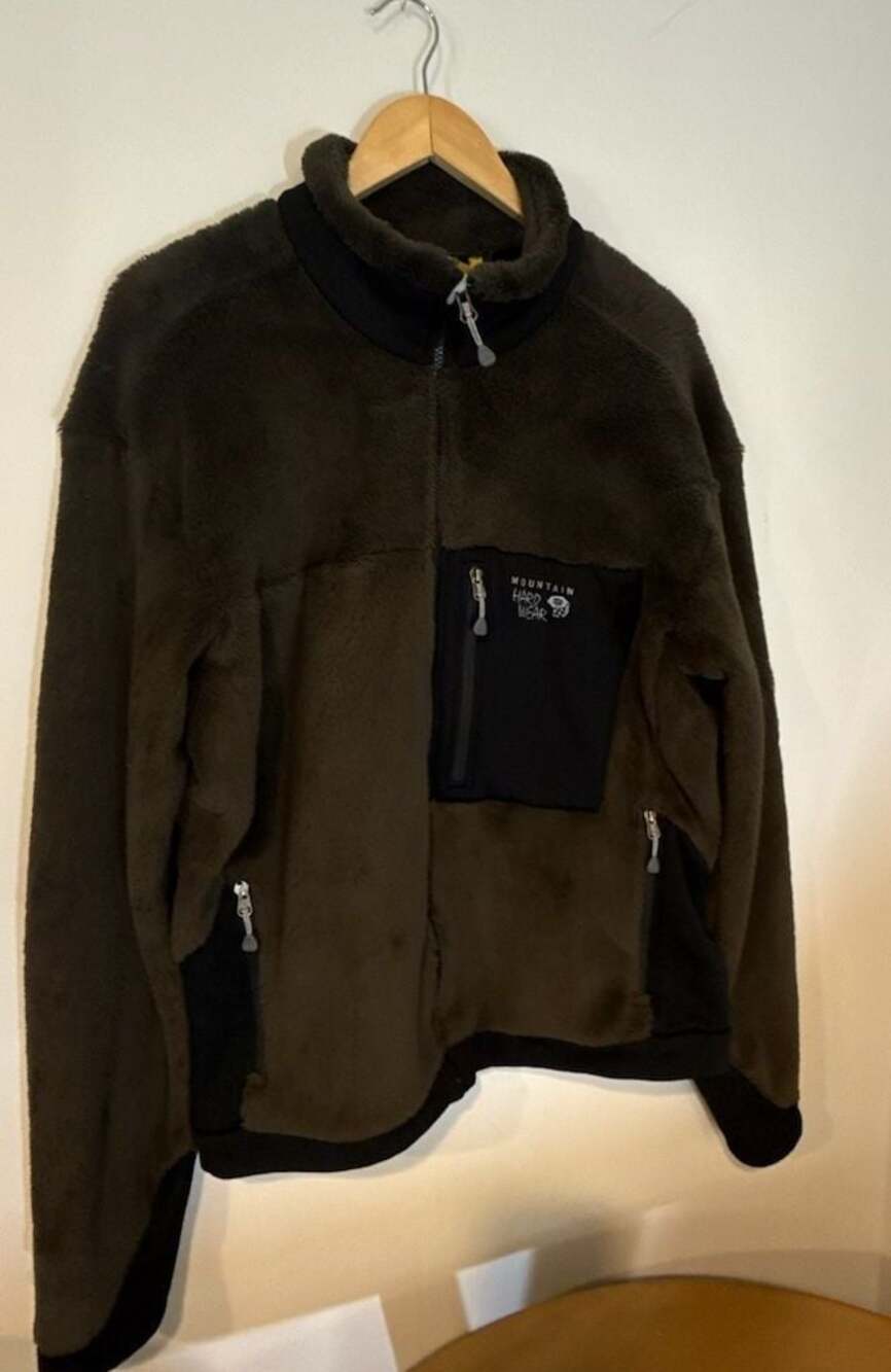 Mountain Hardwear Polartec High Loft Full Zip Fleece Jacket Men's XL